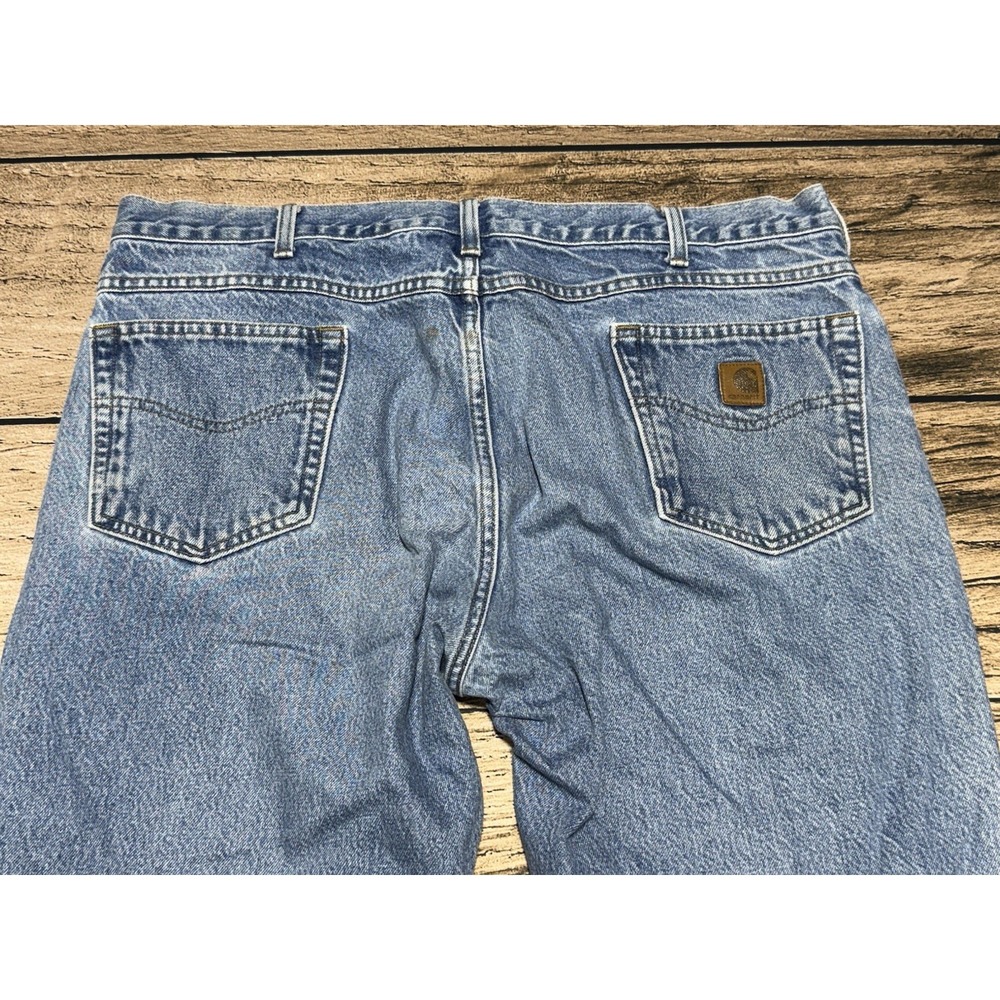 Carhartt Jeans Mens 42x28 Relaxed Fit Medium Wash B17 DST